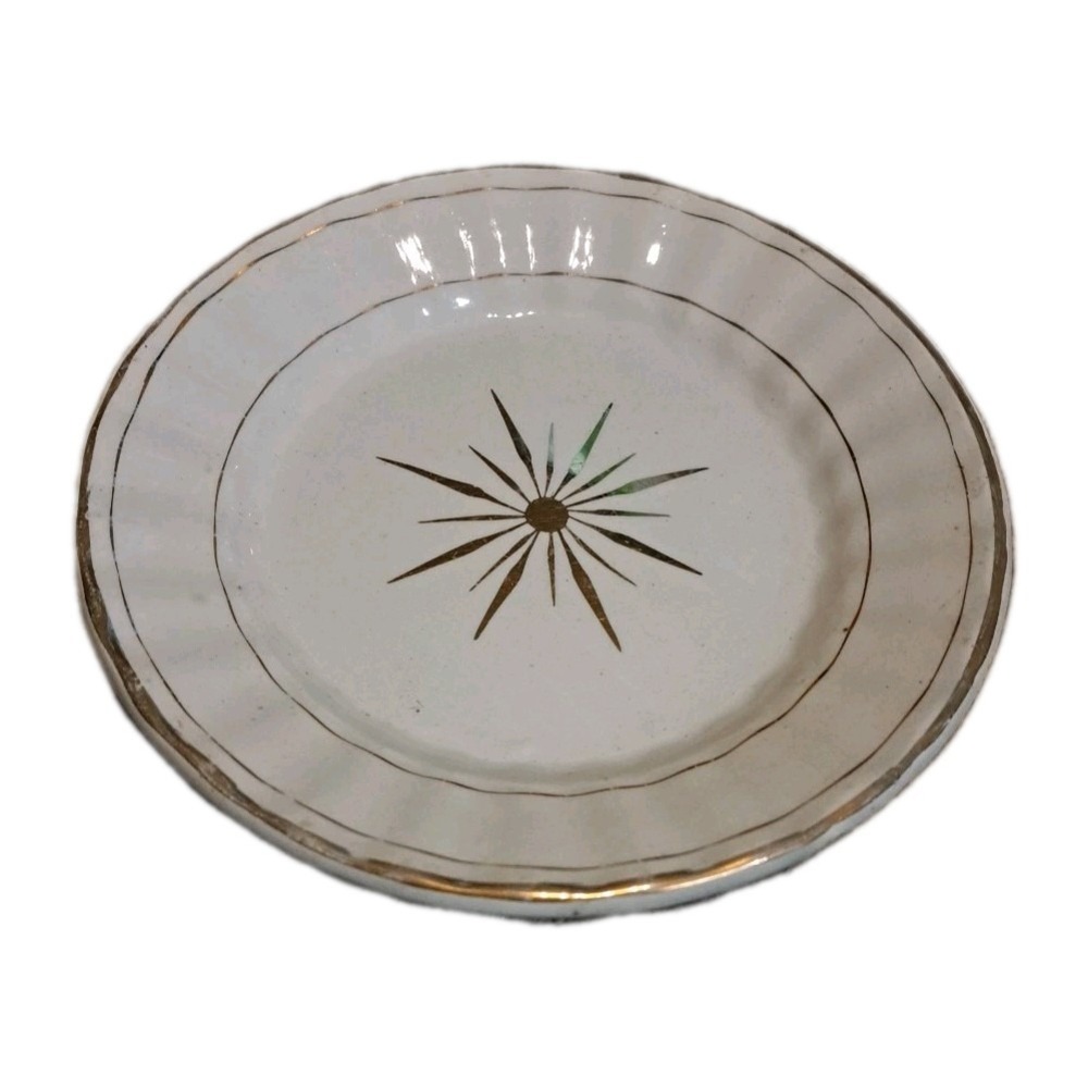 Vintage 1950's Homer Laughlin China "MODERN STAR" Individual Luncheon Plate